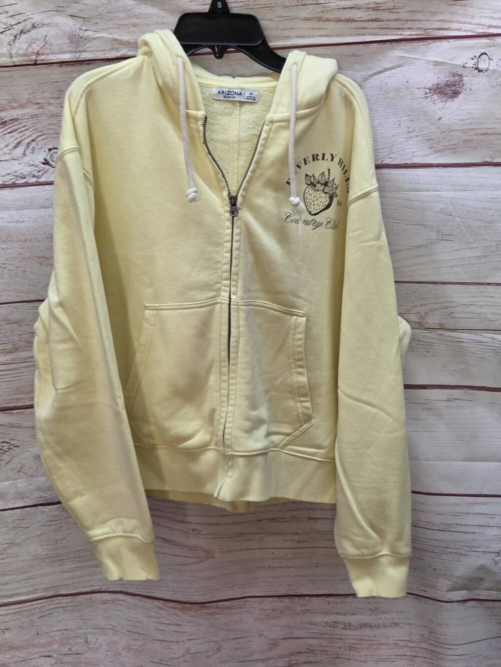 Arizona Jean Co. Beverly Hills Country Club Zip-Up Hoodie - Size XS